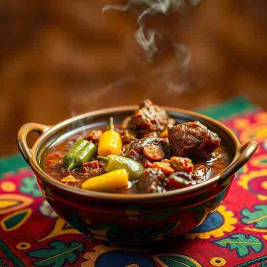 Dongo-Dongo - Hearty African Beef & Okra Stew Recipe
